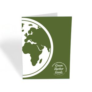 Custom Folders - 1 Color Ink Imprint
