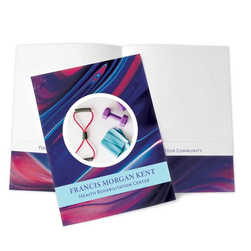 Folders-4-Color-Ink-Imprint-KCPF Custom Folders - 4 Color Ink Imprint