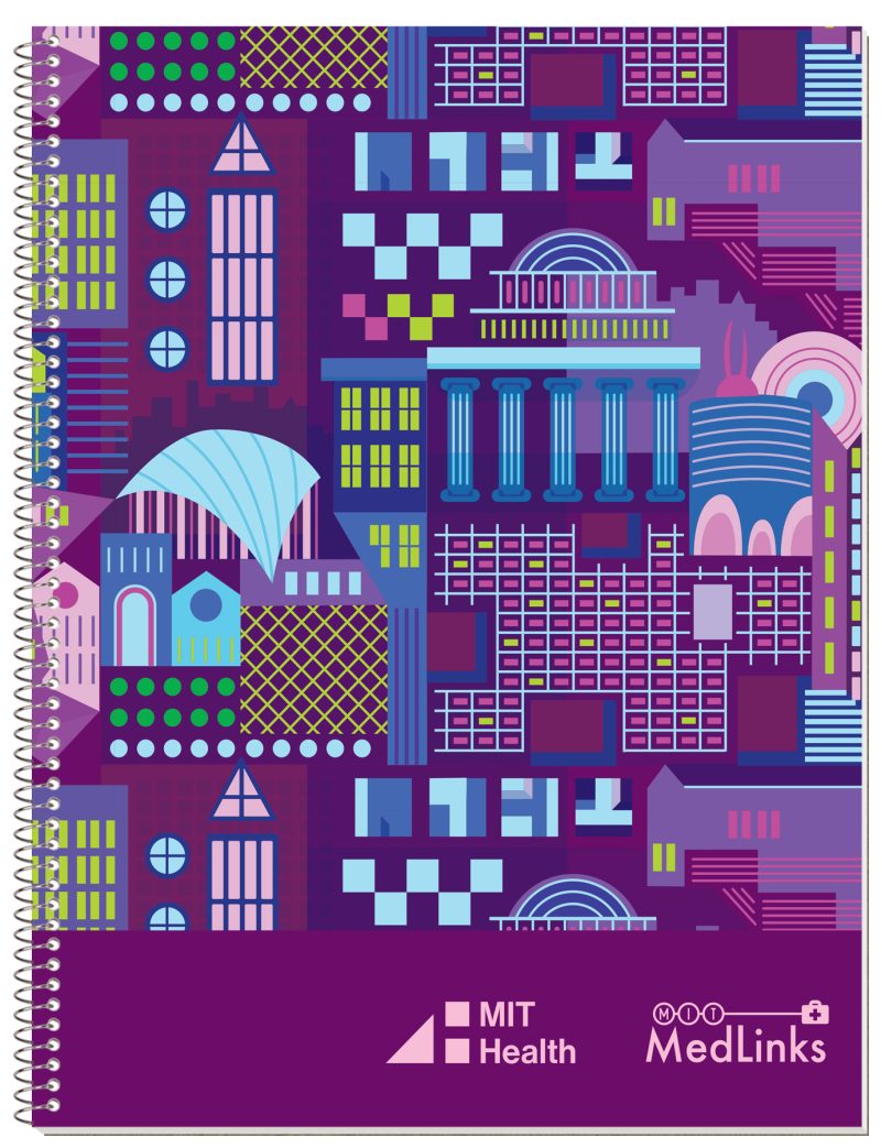 Custom Full Color Econo Composition Notebook w/College Rules (9"x 11")