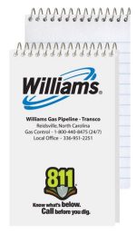Custom Full Color Econo Pocket Coil Notebook (2 7/8"x 4 ¾") - 3