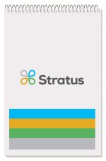 Custom Full Color Econo Stenographer Notebook (5 3/8"x 8 ¼")