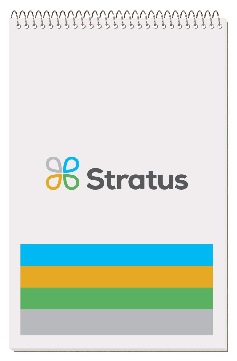 Custom Full Color Econo Stenographer Notebook (5 3/8"x 8 ¼")