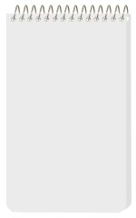 Custom Full Color Imprinted Sheet Pocket Coil Notebooks (2 7/8"x 4 ¾") - 1