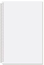 Custom Full Color Imprinted Sheets Stenographer Notebook (5 3/8"x 8 ¼") - 1