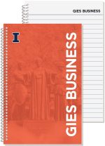 Custom Full Color Imprinted Sheets Stenographer Notebook (5 3/8"x 8 ¼") - 2
