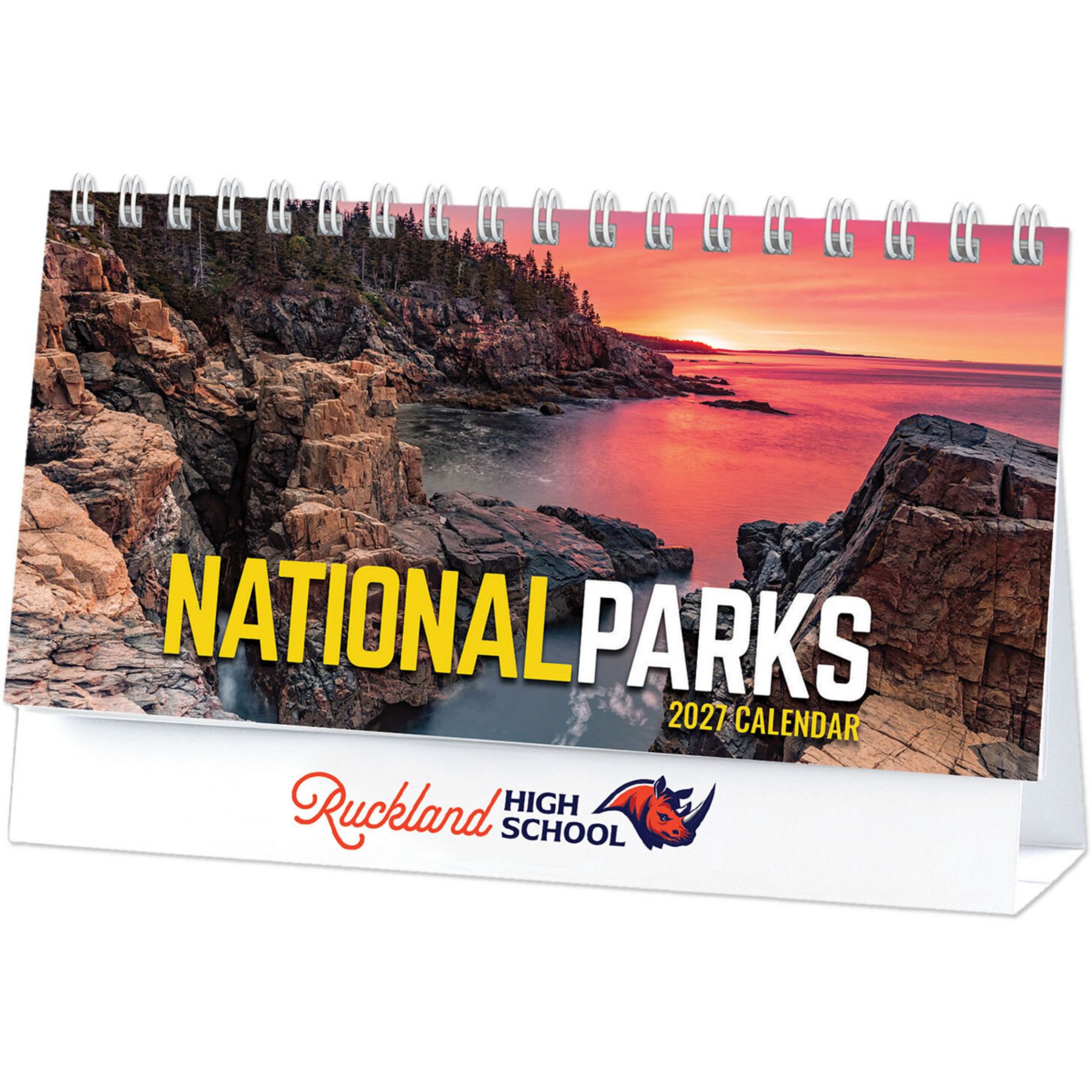 Full Color National Parks Desk Calendar – Swag Made in the USA