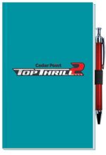 Custom Full Color Perfect Journal w/Pen Patch (5"x 8") - 6