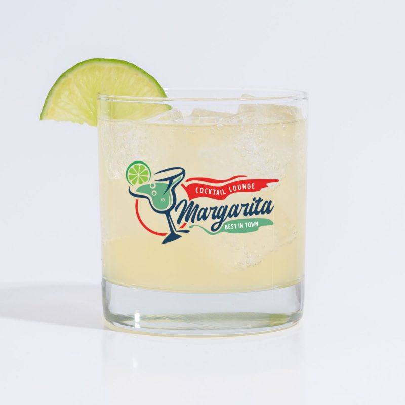 Custom Full Color Whiskey Glass 10.5 Oz - 1