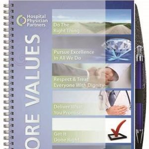 Custom Gallery Journals w/50 Sheets & Pen (8 ½"x 11")