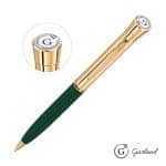 Custom Garland® Monogram Twist Ballpoint Pen - Gold - 9