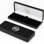 Custom Garland® Signature Custom Emblem Rollerball Pen - Chrome - 3