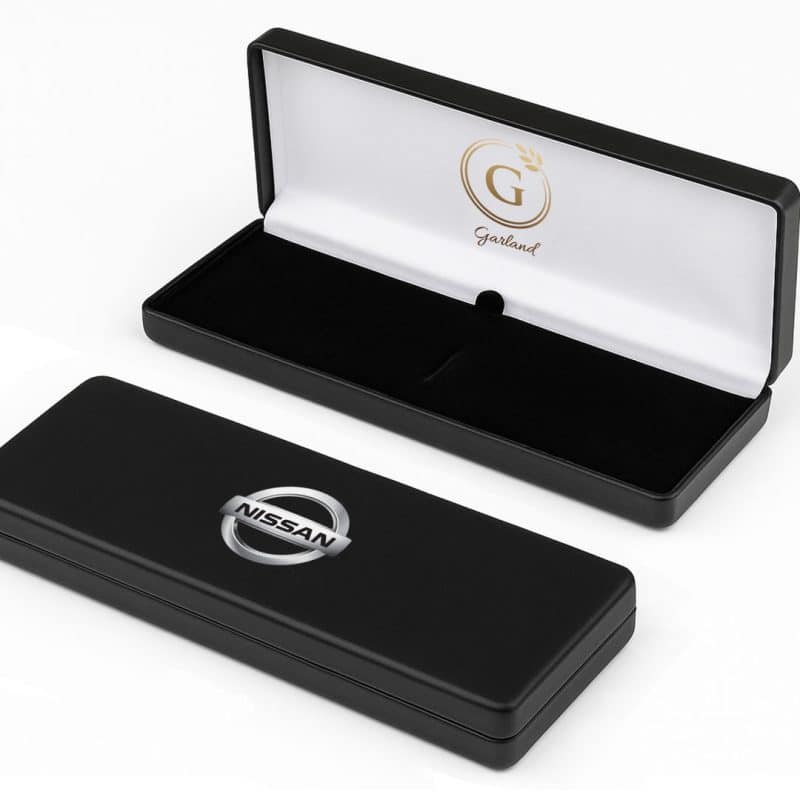 Custom Garland® Signature Custom Emblem Rollerball Pen - Chrome - 3
