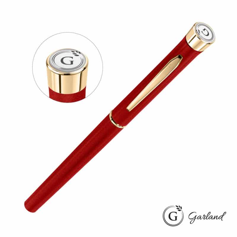 Custom Garland® Tactical Textured Rollerball Pen - Gold - 7
