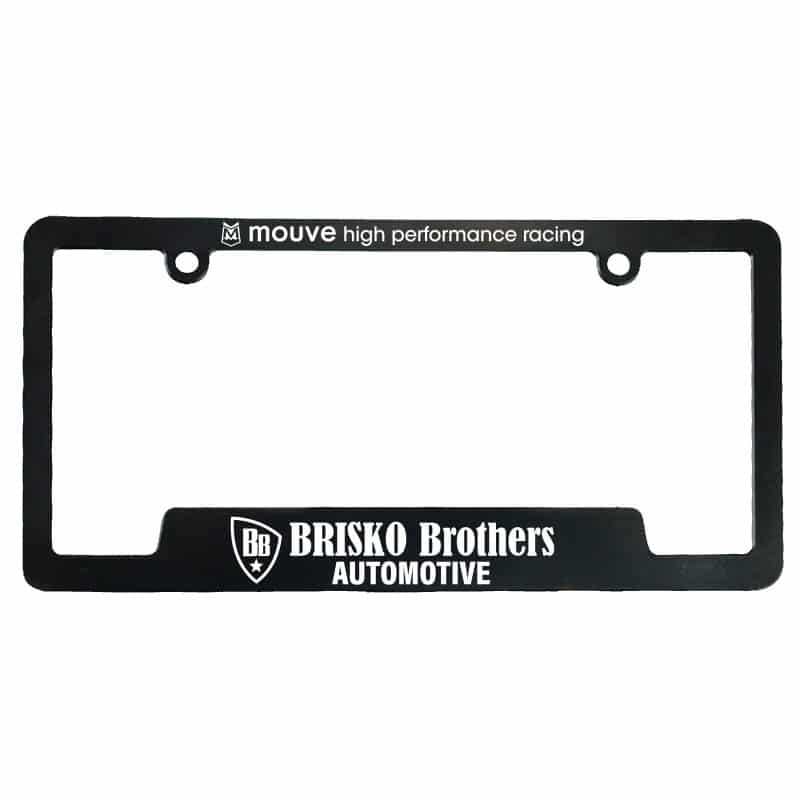 Custom Garyline® 3-D Corner-View License Plate Frame