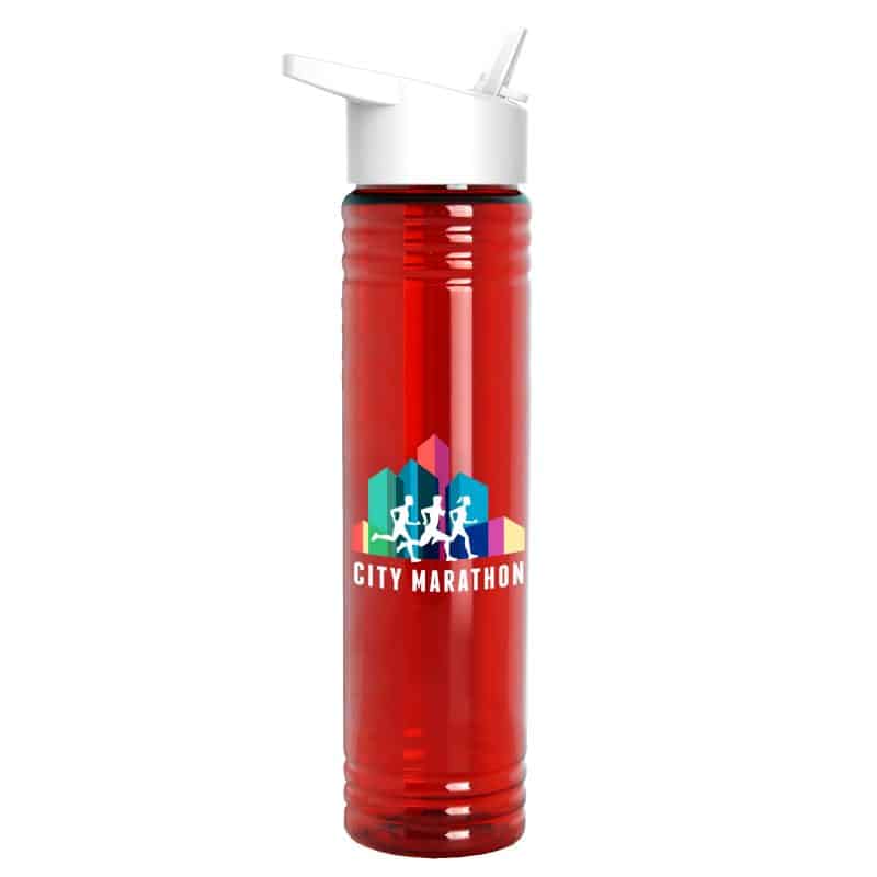 Custom Garyline® Adventure Tritan® Renew Bottle with Flip-Straw Lid - 32 oz. - 9