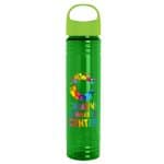 Custom Garyline® Adventure Tritan® Renew Bottle with Oval Crest Lid - 32 oz. - 6
