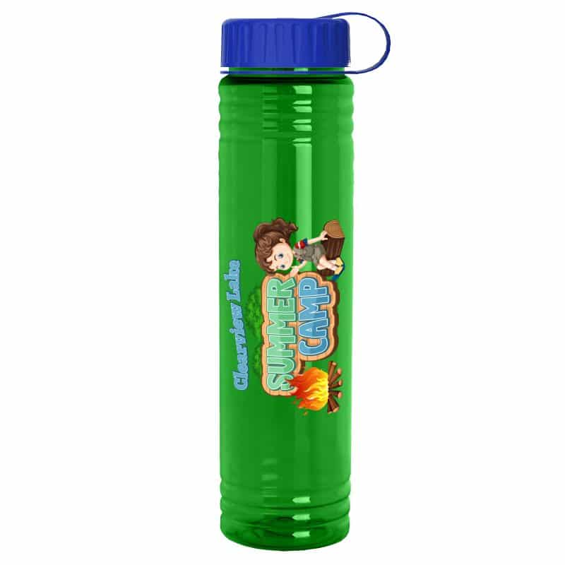 Custom Garyline® Adventure Tritan® Renew Bottle with Tethered Lid - 32 oz. - 3