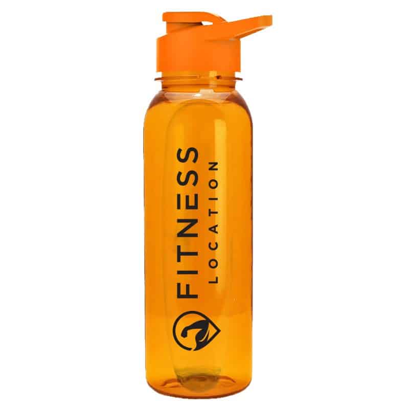 Custom Garyline® Boss Embossed Tritan® Bottle with Drink-Thru Lid - 24 oz. - 6