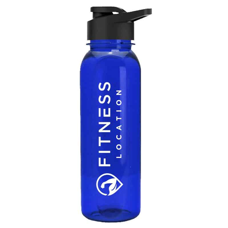 Custom Garyline® Boss Embossed Tritan® Bottle with Drink-Thru Lid - 24 oz.
