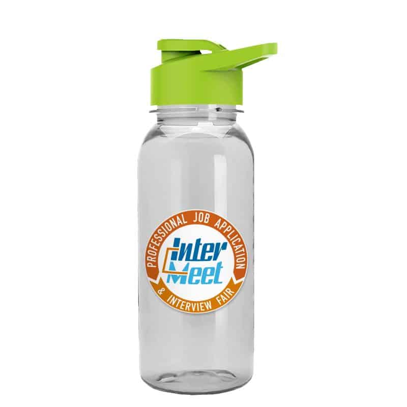 Custom Garyline® Cadet Tritan® Bottle with Drink-Thru Lid - 18 oz. - 1