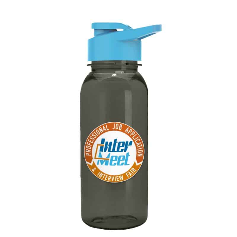 Custom Garyline® Cadet Tritan® Bottle with Drink-Thru Lid - 18 oz. - 3