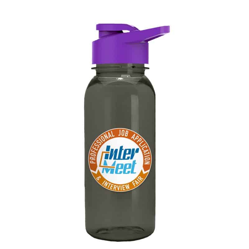 Custom Garyline® Cadet Tritan® Bottle with Drink-Thru Lid - 18 oz. - 5
