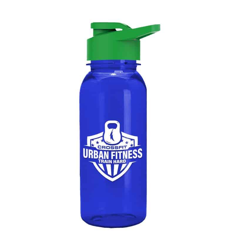 Custom Garyline® Cadet Tritan® Bottle with Drink-Thru Lid - 18 oz. - 6