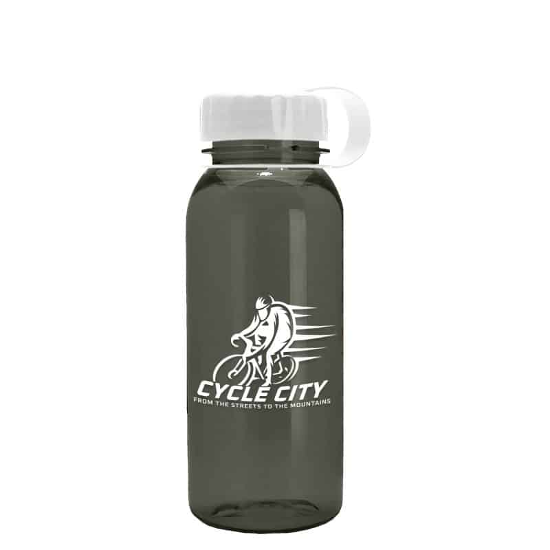 Custom Garyline® Cadet Tritan® Bottle with Tethered Lid - 18 oz. - 3