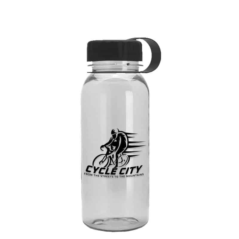 Custom Garyline® Cadet Tritan® Bottle with Tethered Lid - 18 oz.