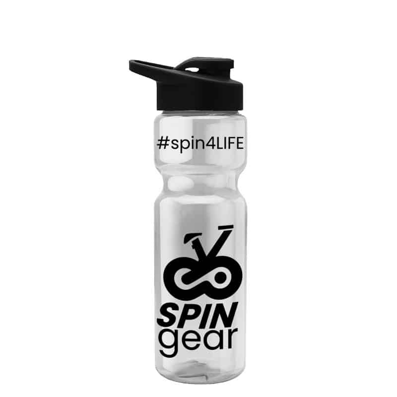 Custom Garyline® Champ Bottle with Drink-Thru Lid - 28 oz.