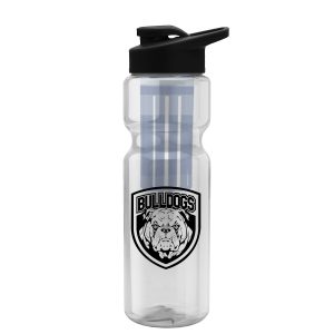 Custom Garyline® Champ Bottle with Drink-Thru Lid and Infuser - 28 oz.