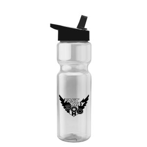 Custom Garyline® Champ Bottle with Flip-Straw Lid - 28 oz.