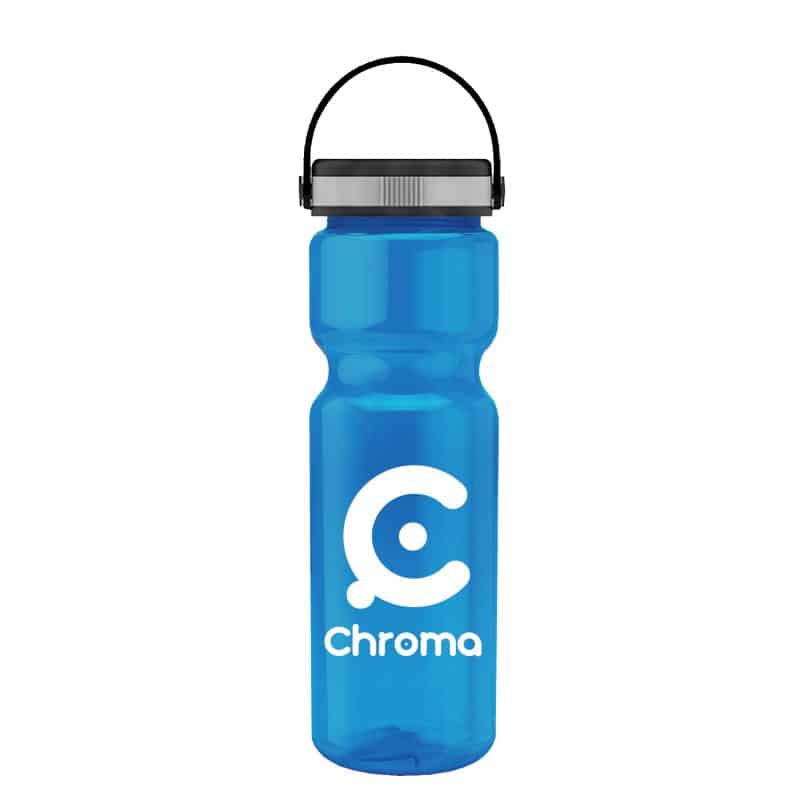 Custom Garyline® Champ Bottle with Grip Lid - 28 oz. - 2
