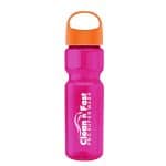 Custom Garyline® Champ Bottle with Oval Crest Lid - 28 oz. - 4