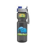 Custom Garyline® Champ Bottle with Quick-Snap Lid - 28 oz. - 1