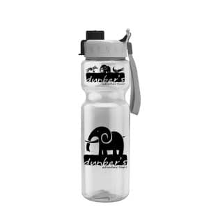 Custom Garyline® Champ Bottle with Quick-Snap Lid - 28 oz.