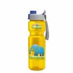 Custom Garyline® Champ Bottle with Quick-Snap Lid - 28 oz. - 9