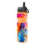 Custom Garyline® Champ Bottle with Ring-Straw Lid - 28 oz. - 5