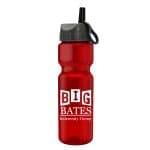 Custom Garyline® Champ Bottle with Ring-Straw Lid - 28 oz. - 6