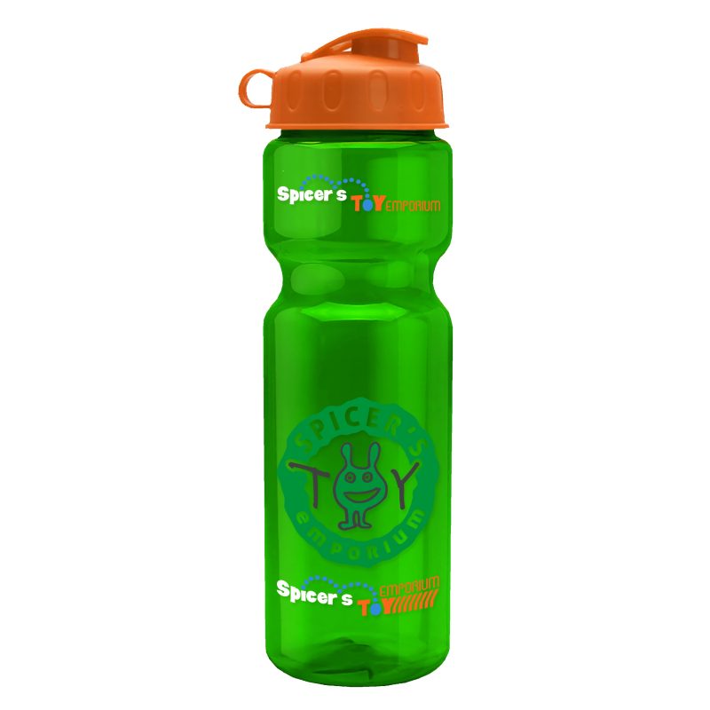 Custom Garyline® Champ Recycled Bottle with Flip Lid - 28 oz. - 3