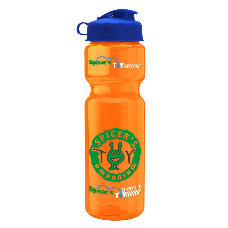 Custom Garyline® Champ Recycled Bottle with Flip Lid - 28 oz. - 5