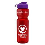 Custom Garyline® Champ Recycled Bottle with Flip Lid - 28 oz. - 6