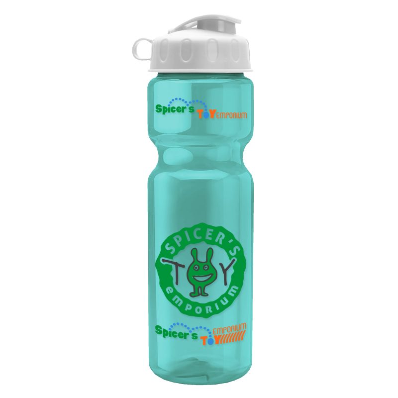 Custom Garyline® Champ Recycled Bottle with Flip Lid - 28 oz. - 7