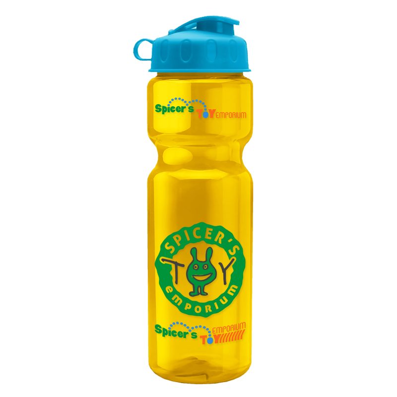 Custom Garyline® Champ Recycled Bottle with Flip Lid - 28 oz. - 9