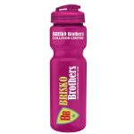 Custom Garyline® Champ Recycled Bottle with Flip-Top Lid - 28 oz. - 6