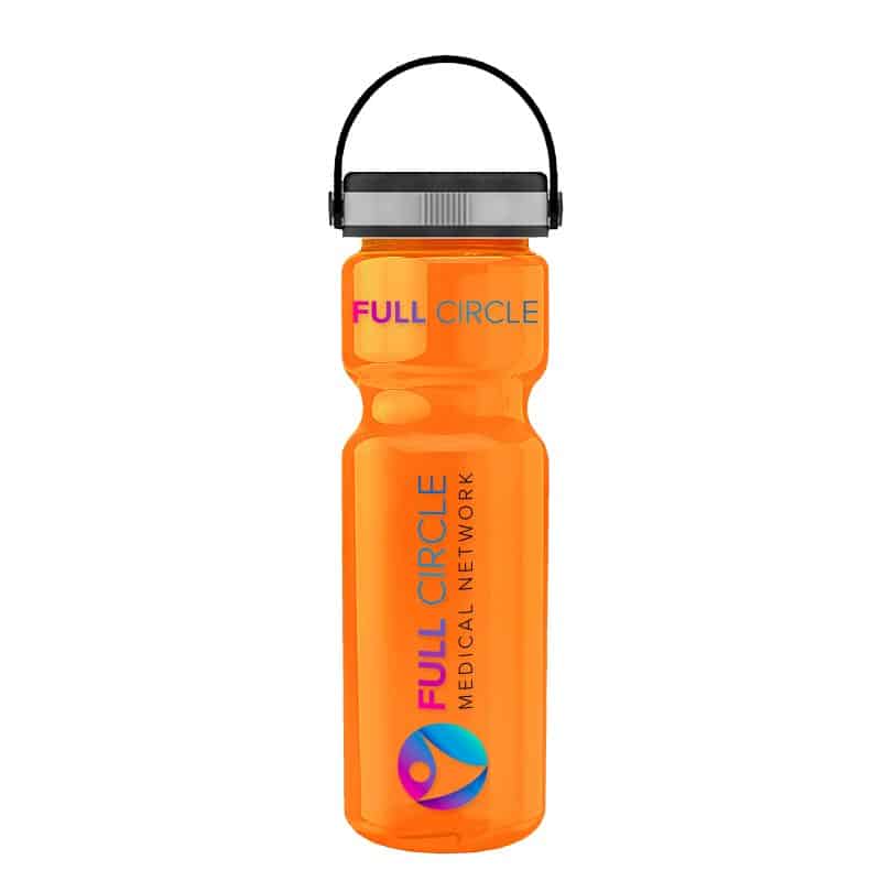 Custom Garyline® Champ Recycled Bottle with Grip Lid - 28 oz. - 5