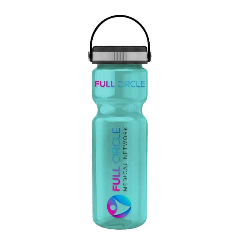Custom Garyline® Champ Recycled Bottle with Grip Lid - 28 oz. - 7
