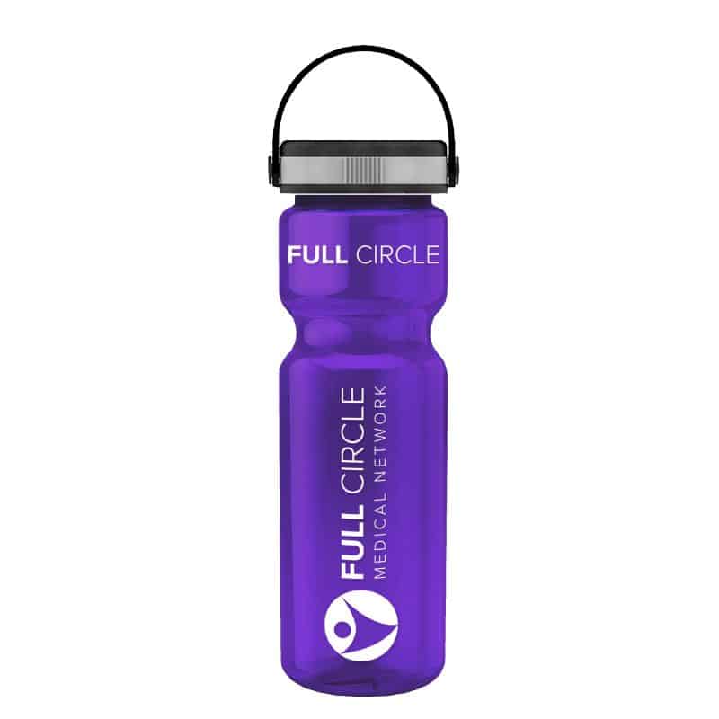 Custom Garyline® Champ Recycled Bottle with Grip Lid - 28 oz. - 8