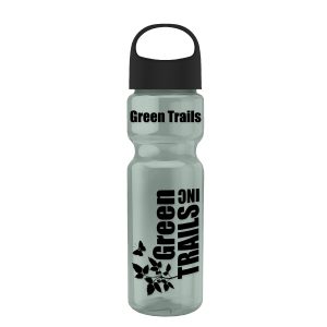 Custom Garyline® Champ Recycled Bottle with Oval Crest Lid - 28 oz.
