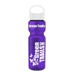 Custom Garyline® Champ Recycled Bottle with Oval Crest Lid - 28 oz. - 8